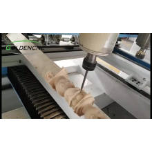 Venta caliente cnc 4 ejes enrutador de madera / cnc fresadora / máquina de madera 3D con rotativo